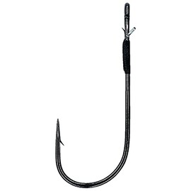 Hayabusa FPP Straight Shank Worm Hook with Monofilament Bait Keeper - 3/0 4pk