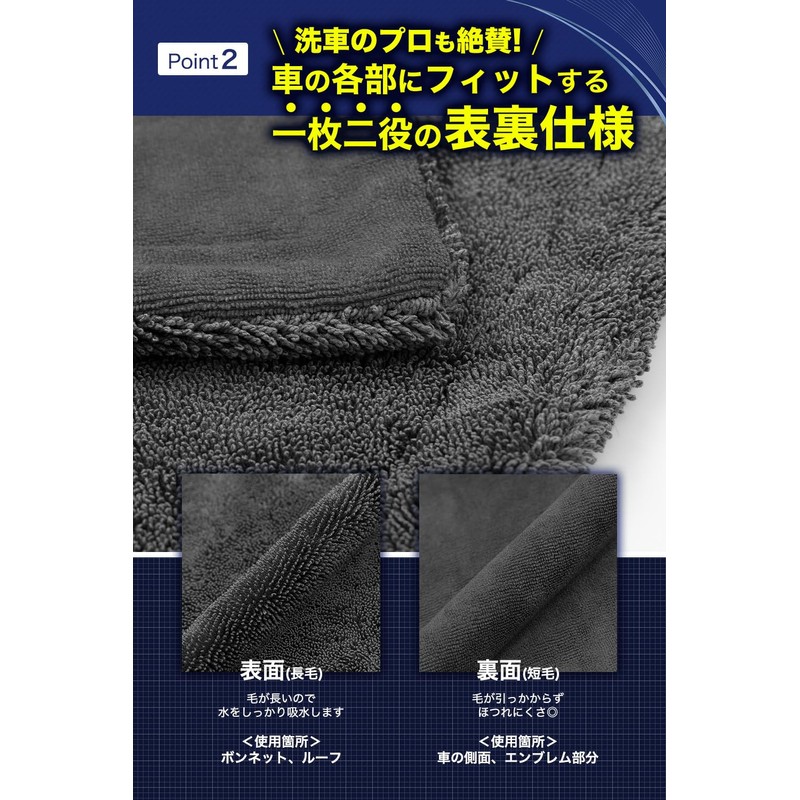 AURAX Car Wash Towel, Medium Format