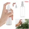 COOBL 10 Pack Travel Transparent Plastic Atomizer Empty Misty Spray