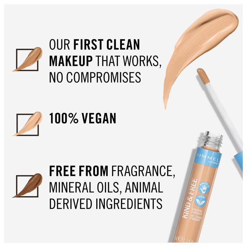 Rimmel Kind + Free 24h Hydrating Concealer, Fair 010