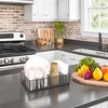 Paper plate organizer for Kitchen Countertop,Flatware Utensil Caddy,Utensil Holder Organizer