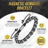 MagnetRX® Magnetic Hematite Bracelet – MAX Strength Magnetic Stones –