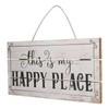 Decorative Wooden Sign Novel Waterproof Table Sign Hanging Decoration with