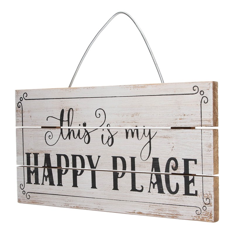 Decorative Wooden Sign Novel Waterproof Table Sign Hanging Decoration with