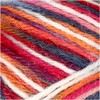 Sock Yarn, L: 200 m, blue/red harmony, 50 g