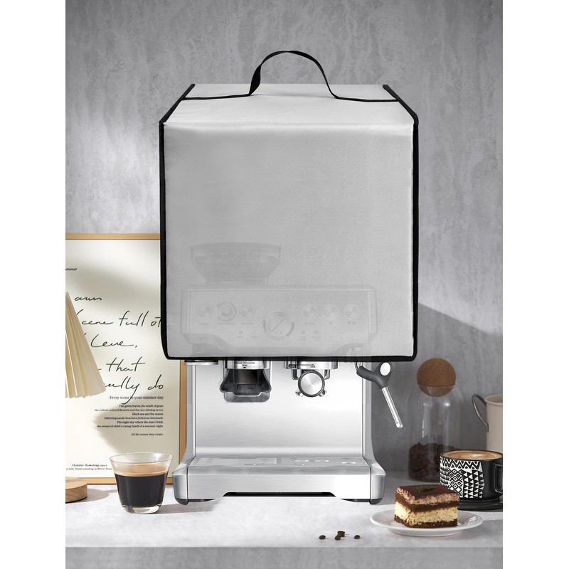 EiiJugaloo Espresso Machine Cover Latte Maker Cover Heavy Duty Heat-Resistant
