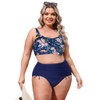 Hanna Nikole Bikini Women Sets Plus Size High Waist Bikini