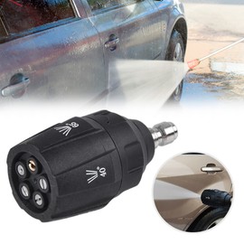 5 in 1 G 1 / 4in Pressure Washer Nozzles Car Wash Nozzle Adapter Multi Agle High Pressure Cleaner Spray Tip