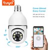 Light Bulb Security Camera TUYA, E27 WiFi Color Night 360