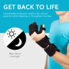 BraceAbility Soft Resting Hand Splint - Stroke Brace Right or