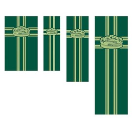 CCS Banner-Loaves & Fishes w/Pole Hems (3' x 9')