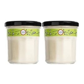 Mrs. Meyer's Soy Aromatherapy Candle, 35 Hour Burn Time, Made with Soy Wax and Essential Oils, Lemon Verbena, 7.2 oz - Pack of 2