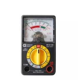 Commercial Electric GE Analog Multimeter Commercial Electric M1015B 300V CAT II