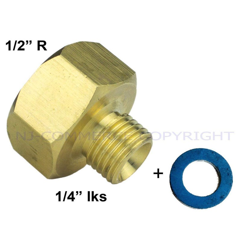 Fontron Ltd Transition 1/2" Female x 1/4" Male Thread l