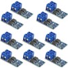 RUIZHI 10pcs DC 5V-36V 15A (Max 30A) 400W Dual High