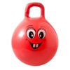 Idena 40093 Jumping Ball Happy Face, 45-50 cm, Red