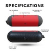 Speaker Skin Compatible with Beats Pill (2024) - Solid Red