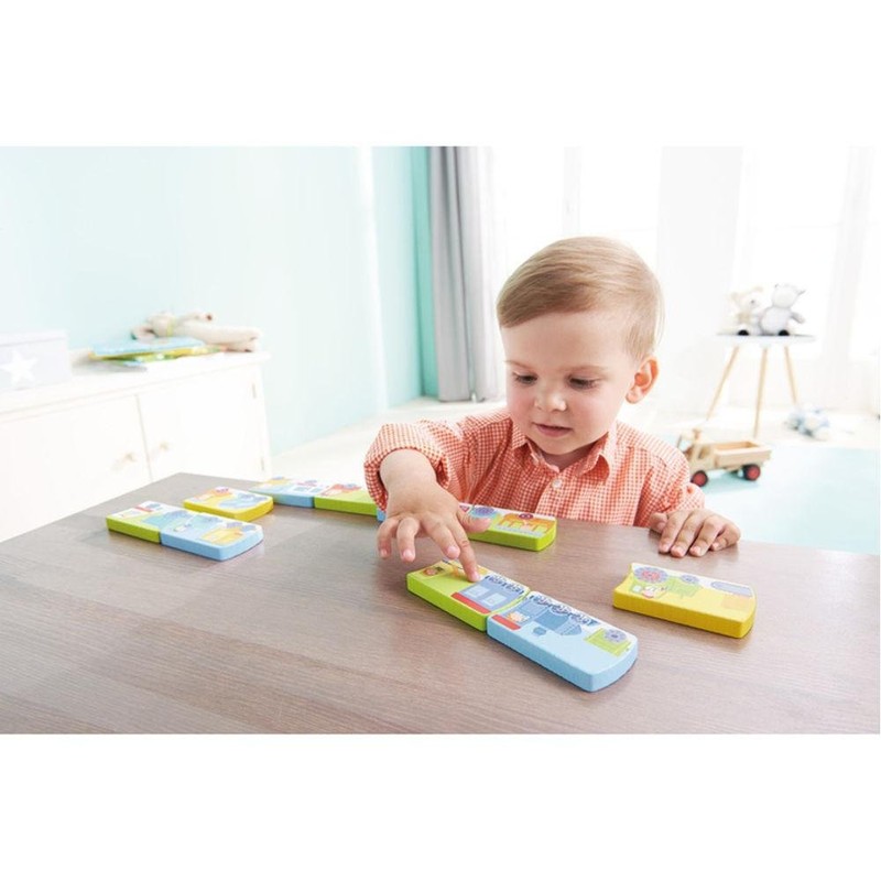 Haba - Legspel - Voertuigenwereld - 10st.