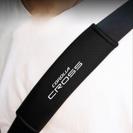 Corolla Cross Compatible Car Seat Belt Cover 30CM Length COROLLA CROSS Dedicated Seat Belt Pad Corolla Cross 10th Generation Z X G Custom Grade Compatible Breathable Comfortable Shoulder and Neck