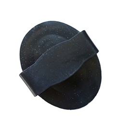 A. Hoffmann GmbH Premium Glitter Rubber Curry in 5 Colours, Absorbs Dust and Loose Hair, Simultaneous Massage for Your Horse, Comfortable in the Hand, Size 15 x 11.5 cm