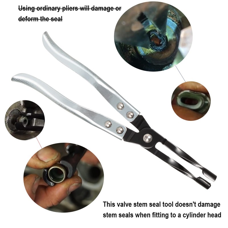 HW0107 Valve Seal Pliers Valve Stem Seal Removal Remover Tool