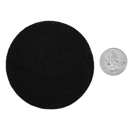 Playfully Ever After Black Craft Felt Circles (3 Inch - 30pc)