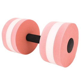Alvinlite Water Weight Barbell, Roundness EVA Water Weight Dumbbell Kids Swimming Fitness Equipment 2 Pieces (01) Foam Dumbbell