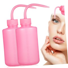 Healeved 2pcs Eyelash Cleaning Bottles Nozzle Portable Squeeze Water Bottles for Eyelash Care and Plant Irrigation Design