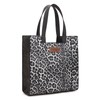 Wrangler Leopard Print Western Style Top-Handle Handbag for Women, Fashion