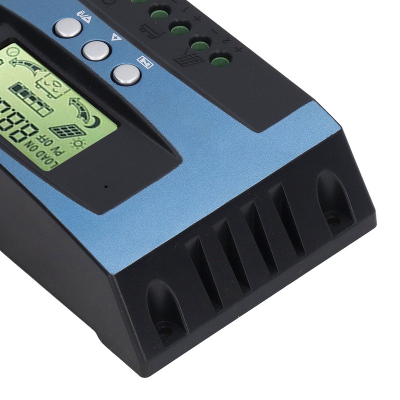 MPPT Solar Charge Controller 12V 24V Auto Identification LCD Display