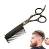 Hairdresser Scissors,Professional Barber Scissors - Thinning Shear with Detachable Comb