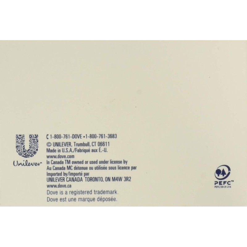 DOVE Beauty Bar White 4 oz, 2 Bar