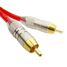 Rode RCA Cable RCA HiFi Connection Cable 2 x Male Red 3 m
