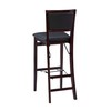 Linon Keira Pad Back Folding Bar Stool