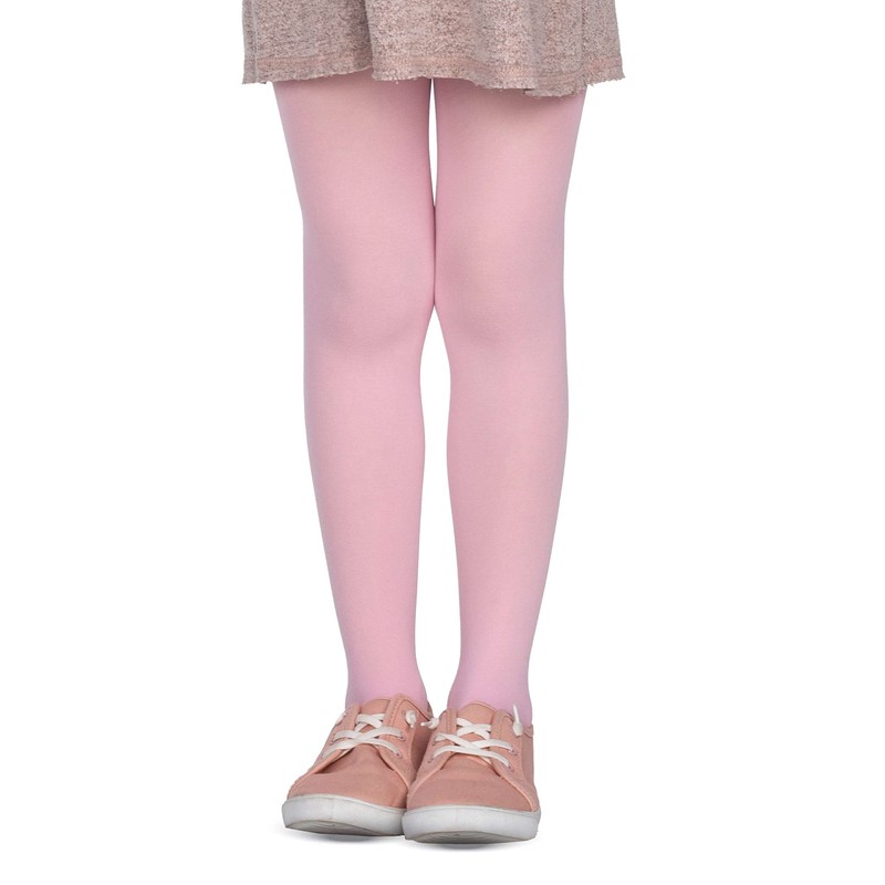 looksy Girls Solid Tights 40 DEN Opaque Soft Microfiber Children