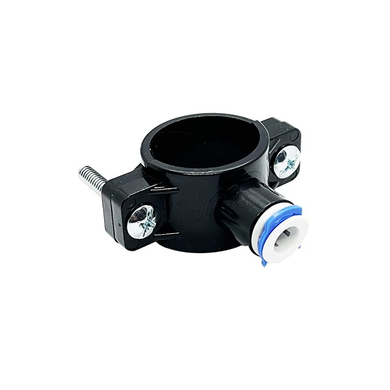 ZIGZAGSTORM Drain Saddle Valve with 3/8 inch Connector for Under-Sink