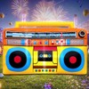80's 90's Party Decoration 5FT Inflatable Radio Boombox Decorations, Blow