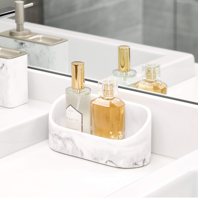 iDesign Dakota Makeup, Countertop, VanityMakeup and Cosmetic Storage Bathroom, 7.89"