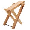 Guitar Footstool Bamboo Portable Foldable Stool Pedal Musical Instrument Playing