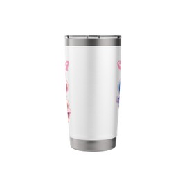 Clara Cute Unicorn Design for Girls Name Clara Stainless Steel Insulated Tumbler
