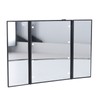3 Folds Lighted Vanity Makeup Mirror LED Light Table Mirror
