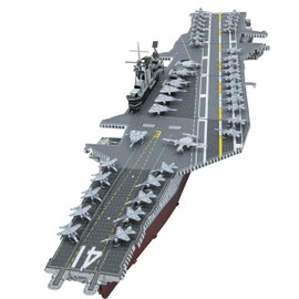 Metal Earth Premium Series USS Midway Aircraft Carrier 3D Metal Model Kit Fascinations