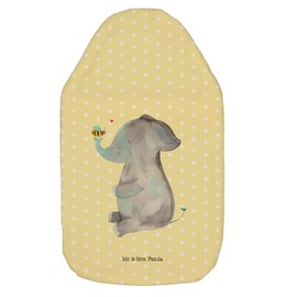 Mr. & Mrs. Panda Hot Water Bottle Elephant Bee Gift Bed Bottle Small Hot Water Bottle Animal Motifs Heat Cushion Children's Hot Water Bottle Proof of Love