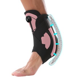 Toketa Tobilleras Deportivas de Compresión, Soporte de Tobillera Deportiva Elástico y Transpirable, Tensión Ajustable, Soporte de Resorte, Adecuado para Esguinces, Deportes, FitnessI