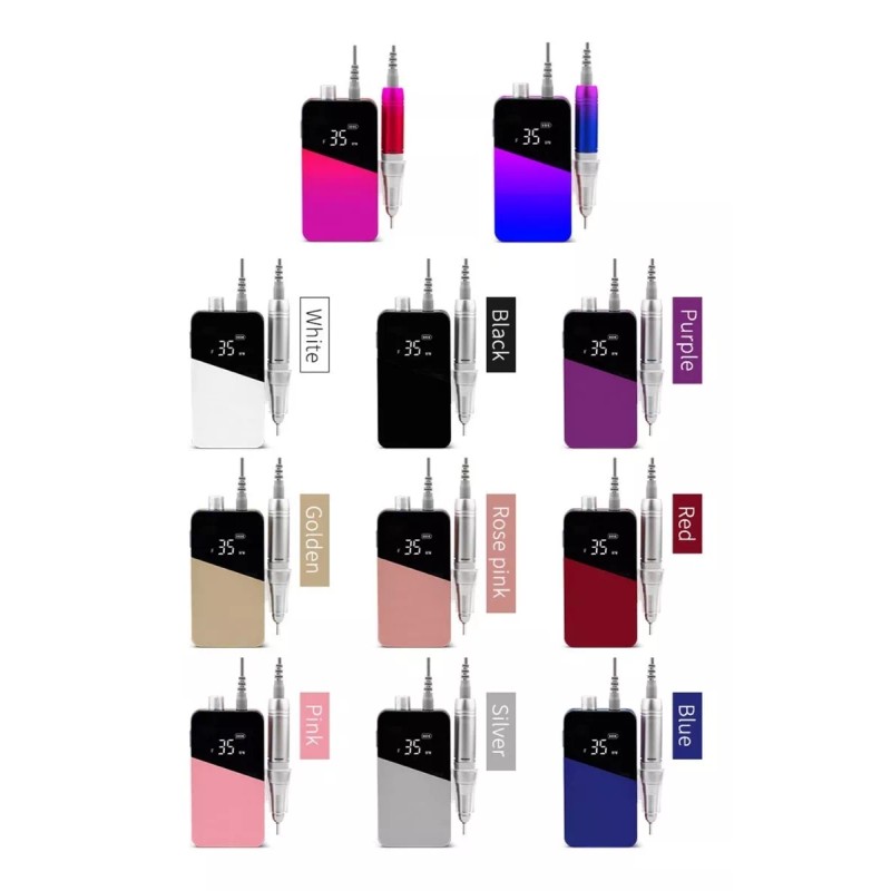 Pulidor Profesional De Uñas 1 Cable De Alimentacion/ Drill Uñas