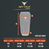 Mytra Fusion Shin Guards for Kids Elasticated Shin Pads Kick