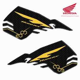 labelbike - 3D Sticker Motorcycle Tank Side Protection and Decoration in Resin Officially Licensed Compatible with Honda Hornet 2023-2024