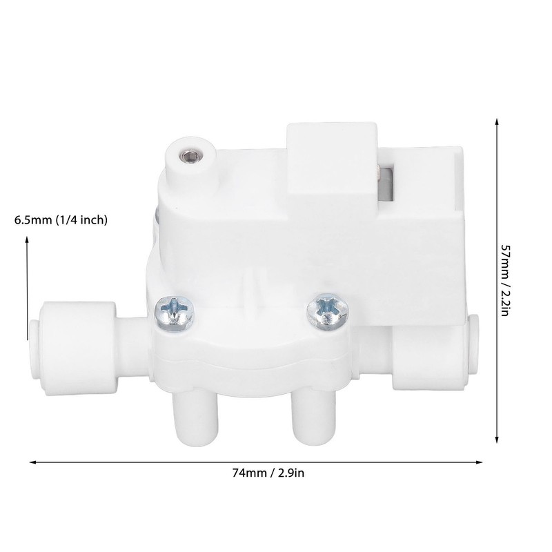 4PCS High Pressure Switch 1/4 Inch Interface Solenoid Valve for
