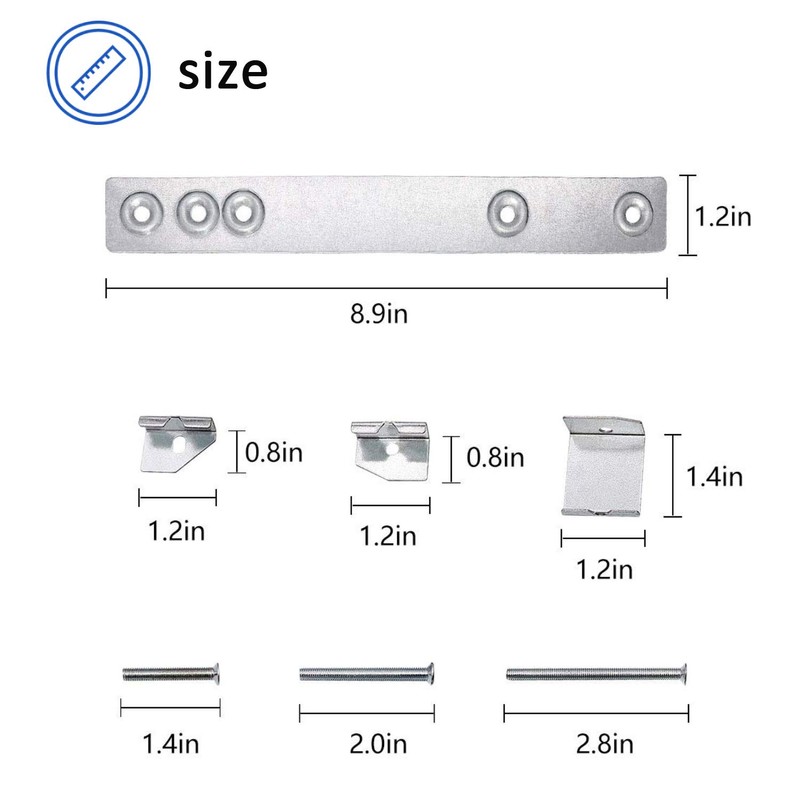 WX4-A019 JXA019k Microwave Mounting Kit Replacement Compatible with GE, Optional