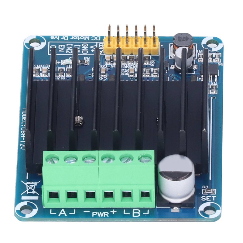 DC5‑15V 30A Motor Driver Module Dual Channel H Bridge DC